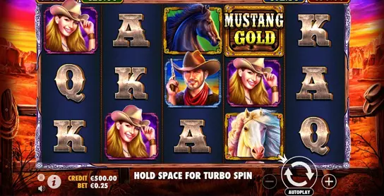 Mustang Gold Spielautomat - Spezielle Symbole